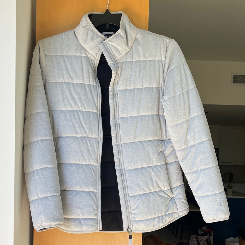 Free Country Men's Light Gray Puffer Jacket